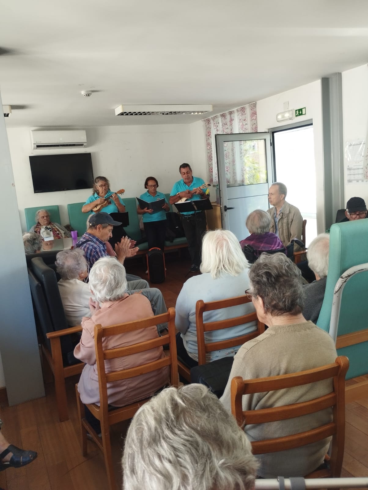 Animação no Cristo Redentor 2025